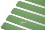 پرده کرکره فلزی سبز کد 4021 - Image 2