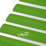 پرده کرکره فلزی ساده کد 4022