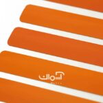 پرده کرکره فلزی ساده کد 4028