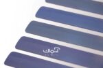 پرده کرکره فلزی آبی کد 4034 - Image 2