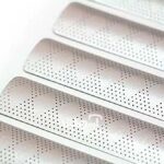 پرده کرکره فلزی پرفراژ طرح دار کد 4112