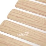 پرده کرکره فلزی طرح چوب کد 4303