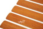 کرکره فلزی طرح چوب قهوه ای کد 4305 - Image 2