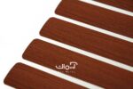 کرکره فلزی طرح چوب قهوه ای کد 4402 - Image 2