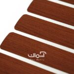 پرده کرکره فلزی طرح چوب کد 4402