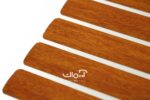 کرکره فلزی طرح چوب قهوه ای کد 4403 - Image 2