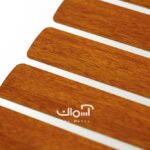 پرده کرکره فلزی طرح چوب کد 4403