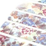 پرده کرکره فلزی طرح گل کد 4501