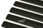 کرکره افقی فلزی متالیک مشکی کد 4804 - Image 2