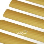 پرده کرکره فلزی طرح دار کد 4922