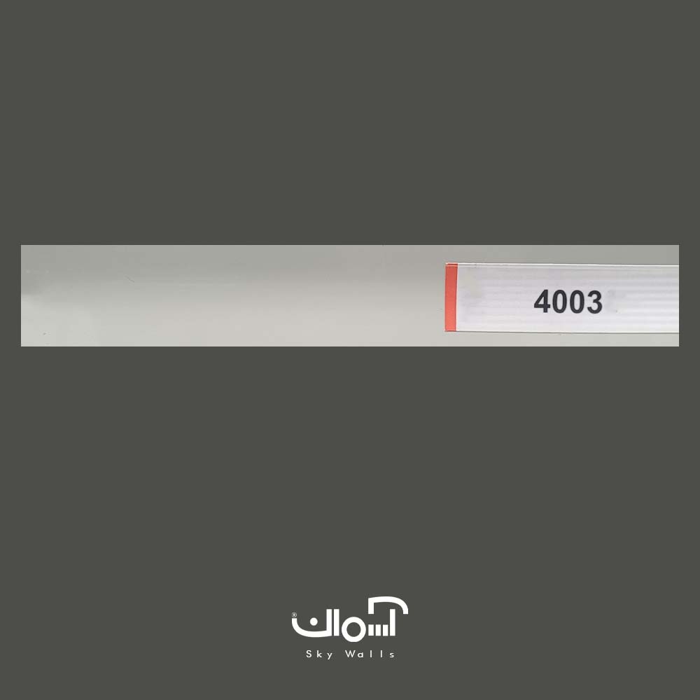 پرده کرکره فلزی طوسی کد 4003 پرده کرکره فلزی طوسی کد 4003 - Image 1