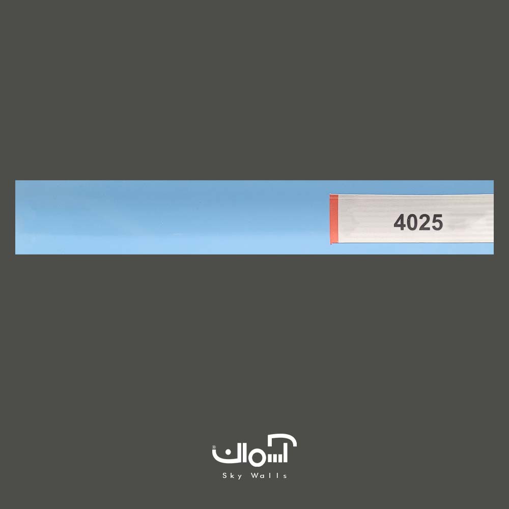 پرده کرکره فلزی راد آبی کد 4025 پرده کرکره فلزی آبی کد 4025 - Image 1
