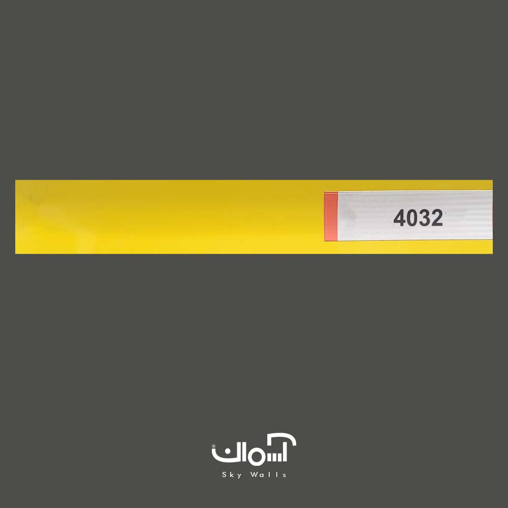 پرده کرکره فلزی راد زرد کد 4032 پرده کرکره فلزی زرد کد 4032 - Image 1