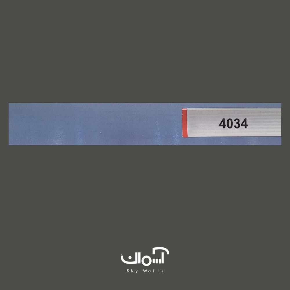 پرده کرکره فلزی راد آبی کد 4034 پرده کرکره فلزی آبی کد 4034 - Image 1