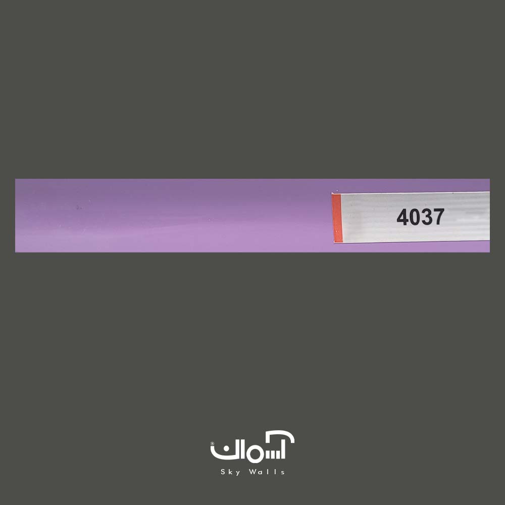 پرده کرکره فلزی راد بنفش کد 4037 پرده کرکره فلزی بنفش روشن کد 4037 - Image 1