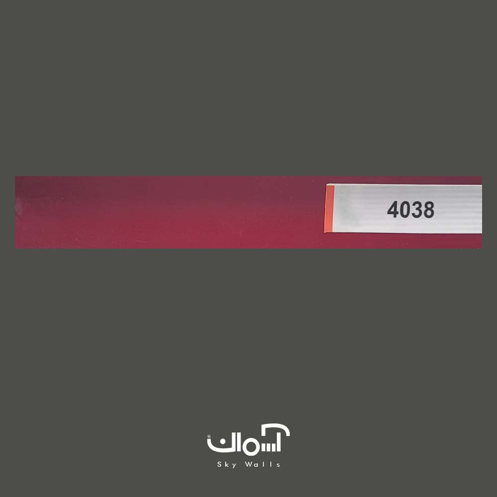 پرده کرکره فلزی راد زرشکی کد 4038 پرده کرکره فلزی زرشکی کد 4038 - Image 1