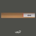 پرده کرکره فلزی طلایی کد 4046