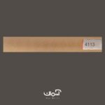 پرده کرکره فلزی پرفراژ طرح دار کد 4113