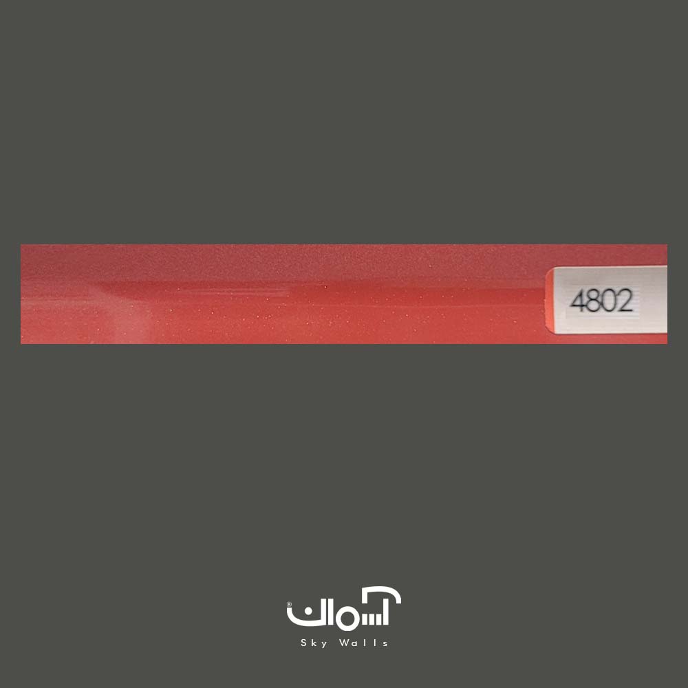 کرکره فلزی متالیک زرشکی راد پویش کار 4802 کرکره افقی فلزی متالیک زرشکی کد 4802 - Image 1