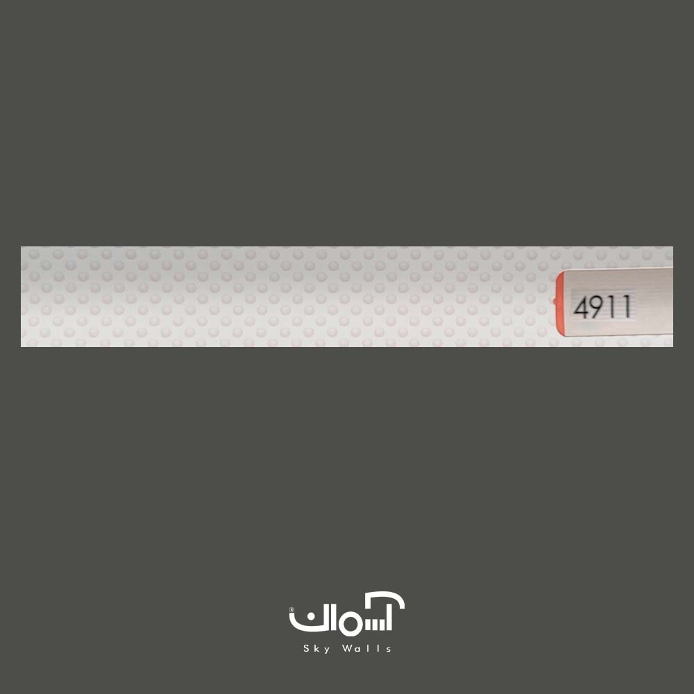 کرکره فلزی طرح دایره سفید 4911 کرکره افقی فلزی دایره سفید کد 4911 - Image 1