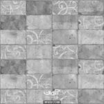 پوستر دیواری بتنی اشکال هندسی کد 10017700