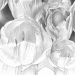 پوستر دیواری نقاشی گل 1718028