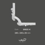 گل گوشه و ابزار قاب بندی نئو کلاسیک