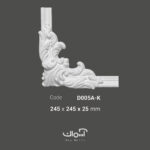 گل گوشه و ابزار قاب بندی نئو کلاسیک