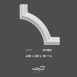 گل گوشه و ابزار قاب بندی ساده كِرو