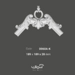 گل تاج مياني و ابزار قاب بندی نئو کلاسیک