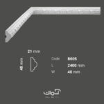 ابزار قاب بندی 4 سانتی پلی اورتان کلاسیک