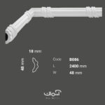 ابزار قاب بندی 4.8 سانتی پلی اورتان کلاسیک