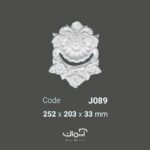 گل وسط قاب بندی پلی اورتان نئو کلاسیک