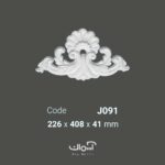 گل وسط قاب بندی پلی اورتان نئو کلاسیک