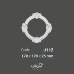 گل سقفی دیواری پلی اورتان کلاسیک