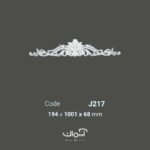 گل کلاسیک وسط قاب بندی پلی یورتان