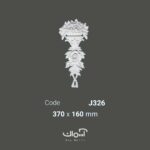 گل وسط قاب بندی پلی یورتان کلاسیک