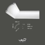 ابزار گلویی پلی یورتان 14 سانتی مدرن ساده