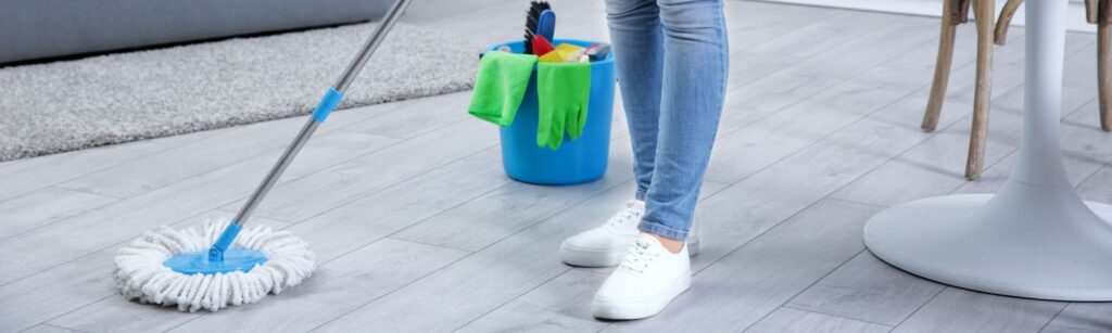 تمیز کردن کفپوش های اس پی سی SPC Floor Cleaning