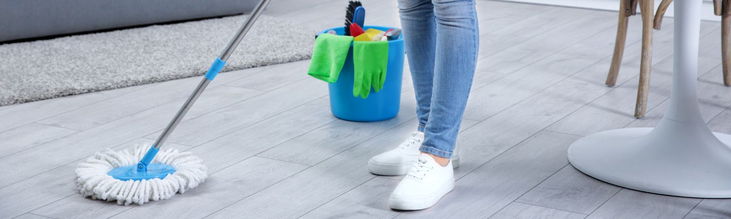 تمیز کردن کفپوش های اس پی سی 
SPC Floor Cleaning