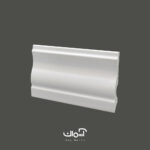 قرنیز 10 سانتی نئو کلاسیک سفید