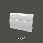 قرنیز مدرن 11 سانتی مدرن سفید ساده