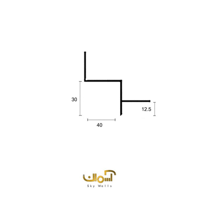 چفت کناف 4 سانتی سایه دار Shadow Gap - Image 3