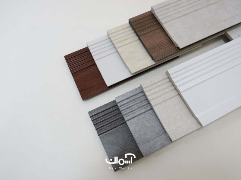 قرنیز 10 سانتی مدرن و ساده در انواع رنگ بندی - Image 5