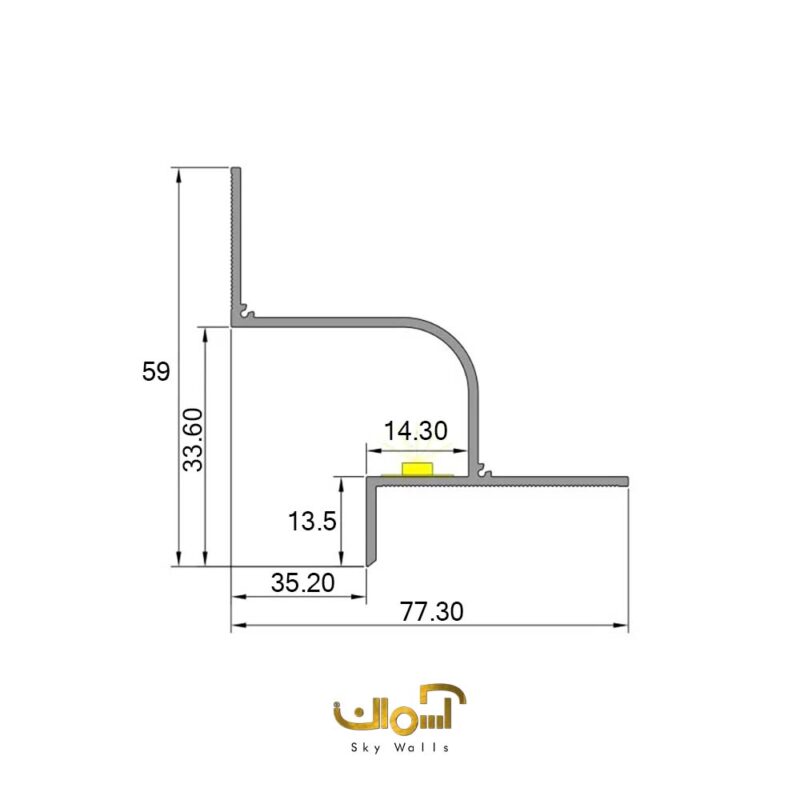 Knauf latch K7 Skywalls