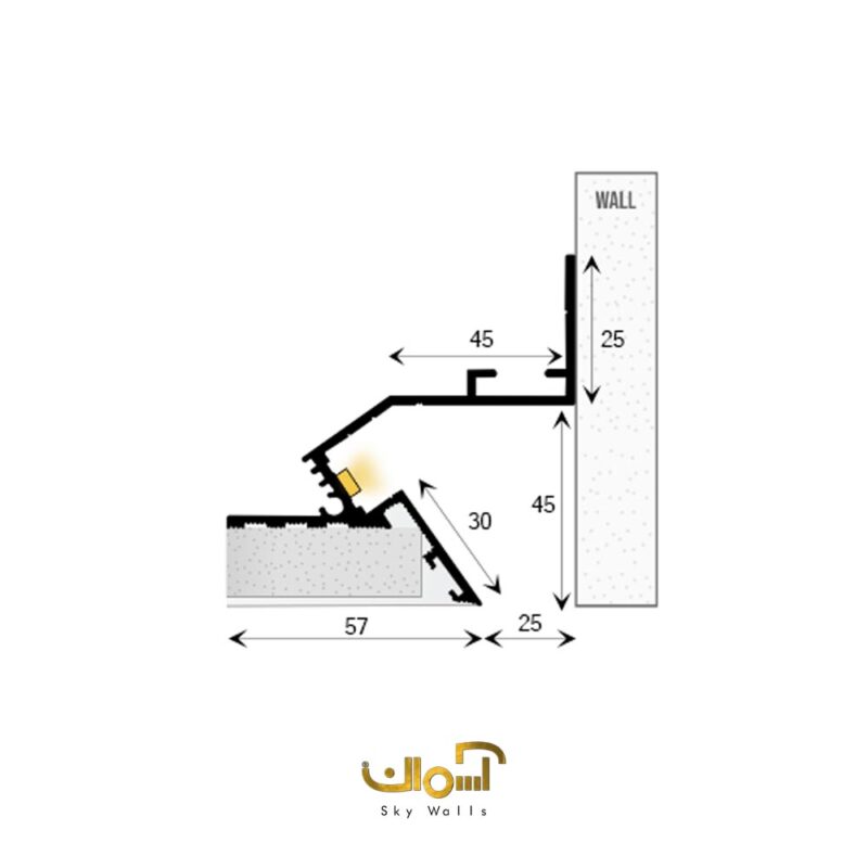 Knauf latch Klight2545 Skywalls
