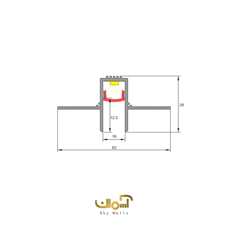 Knauf latch Kmlight Skywalls