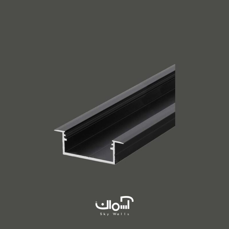 پروفیل لاین نوری توکار عرض 35 میل دو لاین - Image 3