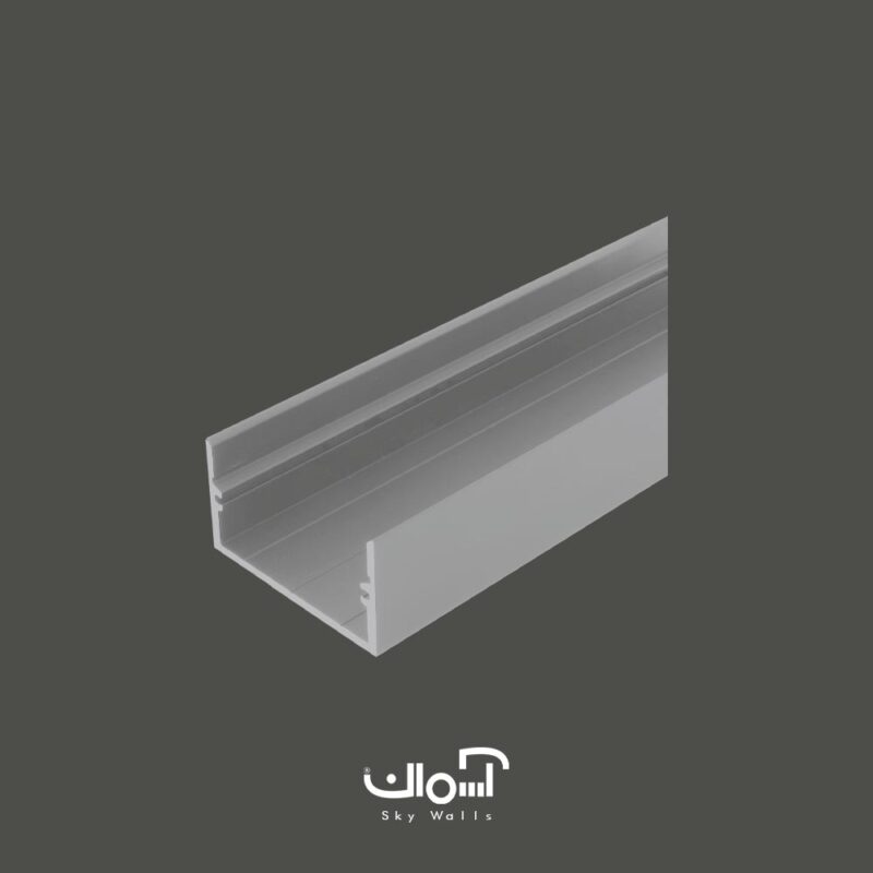 لاین نوری سقف روکار عرض 45 میل سه لاین - Image 4