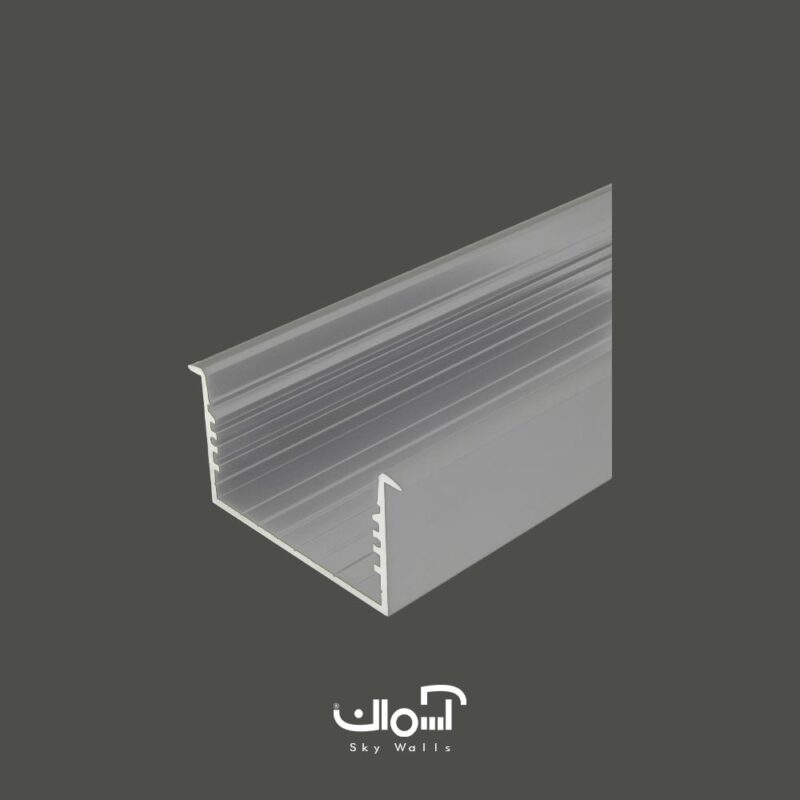 لاین نوری مدرن توکار عرض 60 میل چهار لاین - Image 4